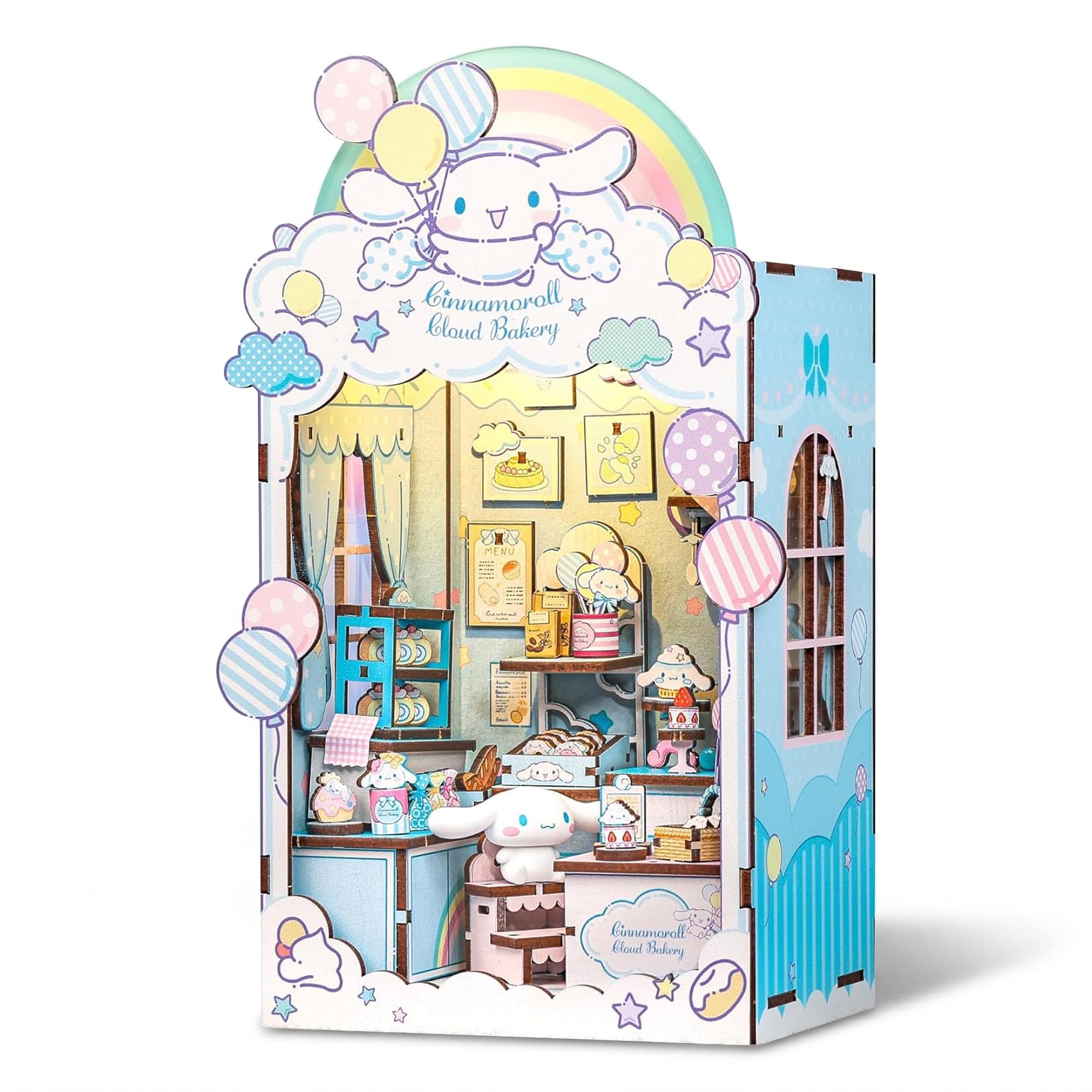 Amazon.com: Hands Craft Cinnamoroll Cloud Bakery Book Nook Kit